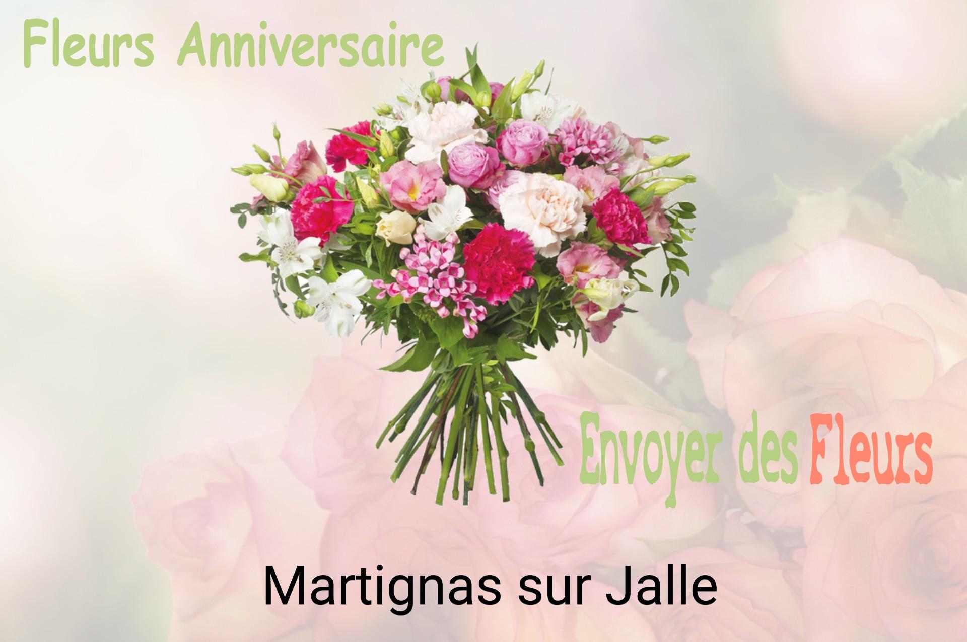 Bouquet de fleurs d’anniversaire livré à Martignas-sur-Jalle