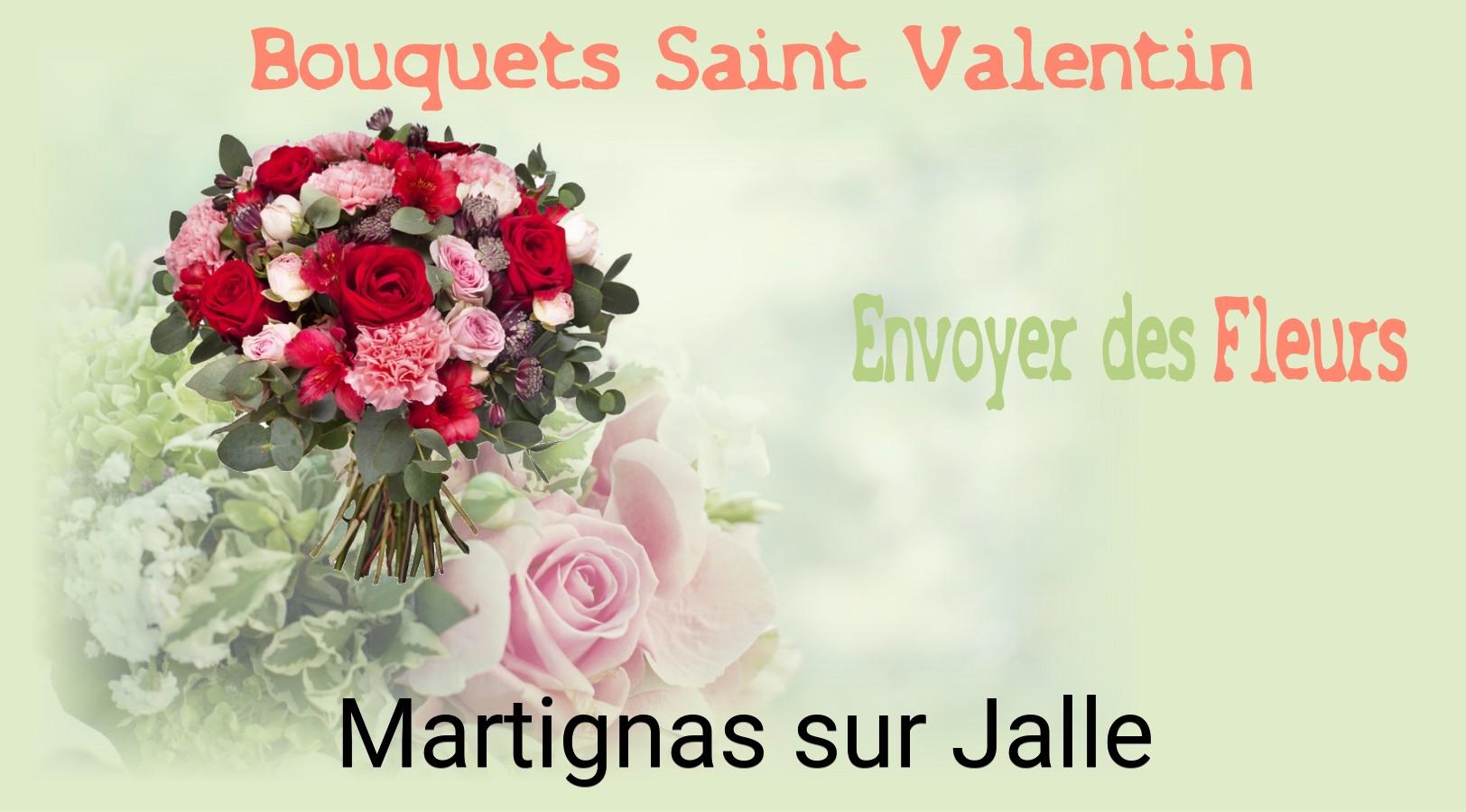 Roses de Saint-Valentin livrées à Martignas-sur-Jalle